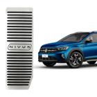 Descanso De Pé Aço Inox Escovado VW Nivus 2020 a 2024 - Mercúrio