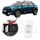 Descanso De Pé Citroen C4 Cactus 19 A 22 Aço Escovado Prata - Sofisticar