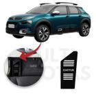 Descanso De Pé Citroen C4 Cactus 19 A 22 Aço Escovado Preto