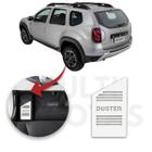 Descanso De Pé Renault Duster 2012 A 2020 Aço Escovado Prata - sofisticar