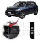 Descanso de Pé VOLKSWAGEN T-CROSS 20 a 22 Aço Escovado Preto - Sofisticar