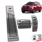 Descanso + Pedaleira Aço Inox Chevrolet Equinox Rs 2022 - JR PARTS