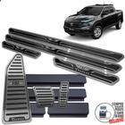 Descanso Pedaleira Automático Soleira Fiat Toro 2022/ Preto - JR PARTS