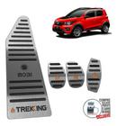 Descanso + Pedaleira Fiat Mobi Trekking 2021 2022/ Preto