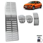 Descanso + Pedaleira Manual VW Polo 2019 2020 Prata