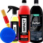 Descontaminante Ferroso Izer 500ml Limpador Multiuso Impact 1,5L Pneu Pretinho Darker 1,5l Vonixx Vintex