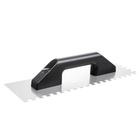 Desempenadeira Cortag Aço Dentada 38x12cm Dentes 10x10mm Cabo Plástico