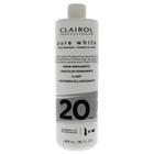 Desenvolvedor Clairol Pure White 20 473ml para clareador de cabelo