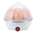 Desfrute de ovos cozidos com facilidade usando o Cozedor Elétrico de Ovos Multi Funções!