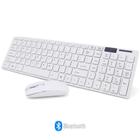 Design Premium: Combo Teclado E Mouse Pro Wireless Branco - MR