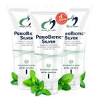 Designs de creme dental para saúde PerioBiotic Silver 120mL, pacote com 3