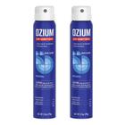 Desinf. de Ar Ozium 3.5 Oz. & Elim. de Odores p/ Casa, Car, Escr. e +, Fragrância Original, Pac. de 2, Claro