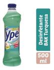 Desinfetante Bak Ypê Turquesa 500 Ml, Verde