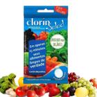 Desinfetante para Limpeza e Higienizaçao de Frutas Legumes Verduras Clorin Salad - 20 Pastilhas