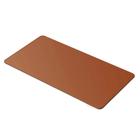 Desk Pad Grande Basico Feltro Caramelo