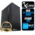 Desktop 1700 Home i3 12100 DDR4 8gb SSD 240GB X-Linne - Xlinne