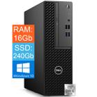 Desktop Dell Optiplex Core i5 10 Geração 16Gb DDR4 SSD 240Gb