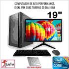 DESKTOP PC COMPLETO 19" INTEL i7, 16GB, SSD500GB + HD 1TERA