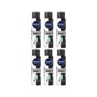 Desod Aero Nivea 150ml Masc Black White Invisi Fresh - 6un