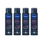 Desodorante Aero Nivea 150ml Fem Pearl Beauty Perolas-Kit4un