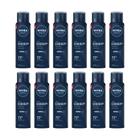 Desodorante Aero Nivea 150ml Masc Deep Carvao Ativado - 12un