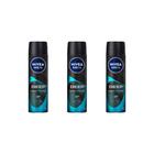 Desodorante Aero Nivea 150ml Masc Dp Crv Atv Beat-Kit C/3un