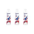 Desodorante Aero Rexona 150ml Fem Frutas Vermelhas-Kit C/3un