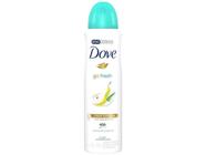 Desodorante Aerossol Antitranspirante Dove Go Fresh Pera e Aloe Vera Unissex 48 Horas 150ml