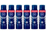 Desodorante Aerossol Antitranspirante Nivea - Masculino Original Protect 200ml 6 Unidades