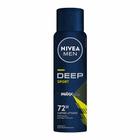 Desodorante Aerossol Nivea Men Deep Sport MaxxTech Carvão Ativado