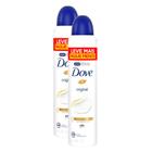 Desodorante Antitranspirante Aerosol Dove Original 250ml Leve Mais Pague Menos Kit com duas unidades