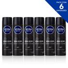 Desodorante Antitranspirante Aerosol NIVEA MEN DEEP Original 150ml- 6 unidades