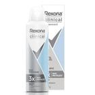 Desodorante antitranspirante aerosol rexona clinical sem perfume 150ml - UNILEVER