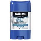 Desodorante Antitranspirante Clear Gel Gillette Cool Wave Masculino com 82g