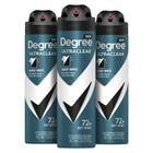 Desodorante antitranspirante Dry Spray Degree Men 110 ml (pacote com 3)