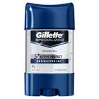 Desodorante Antitranspirante Gillette Specialized Antibacterial Gel 82g