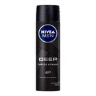 Desodorante antitranspirante Masculino nivea Men Deep original, aerossol, 1 unidade com 150mL