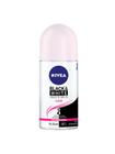 Desodorante Antitranspirante Roll-On Nivea Invisible Black & White Clear Feminino com 50ml