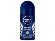 Desodorante Antitranspirante Roll On Nivea Men - Original Protect Masculino Proteção 48 Horas 50ml