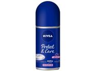 Desodorante Antitranspirante Roll On Nivea - Protect & Care Feminino 50ml