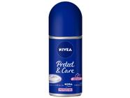 Desodorante Antitranspirante Roll On Nivea Protect & Care Feminino 50ml