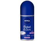 Desodorante Antitranspirante Roll On Nivea - Protect & Care Feminino Proteção 48 Horas 50ml