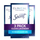 Desodorante antitranspirante Secret Clinical Strength Clear Gel