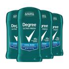 Desodorante antitranspirante Stick Degree Men Ultra Fresh x4