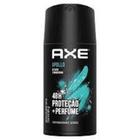 Desodorante Apollo Vetiver e Mandarina 48h Proteção + Perfume AXE 150ml