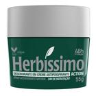 Desodorante Creme Antitranspirante Action Herbíssimo 55G