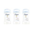 Desodorante Creme Dove Fem Stick Fresh 45G - Kit Com 3Un