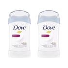 Desodorante Creme Dove Fem Stick Powder 45G - Kit Com 2Un