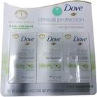 Desodorante Dove Clinical Protection Cool Essentials 50 ml x3