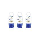 Desodorante Dove Rollon Feminino Original 30ml- Kit C/3un